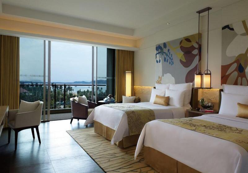 اتاق لوکس با چشمانداز دریا, Renaissance Sanya Haitang Bay Resort
