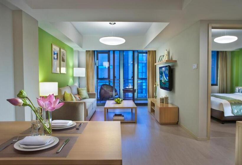 Апартаменты Executive 1 Спальня, Citadines Zhuankou Wuhan