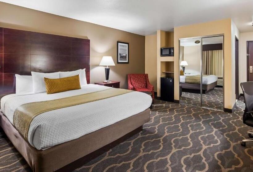غرفة قياسية سرير كينج لذوى الإحتياجات الخاصة, Best Western Plus Burleson Inn & Suites