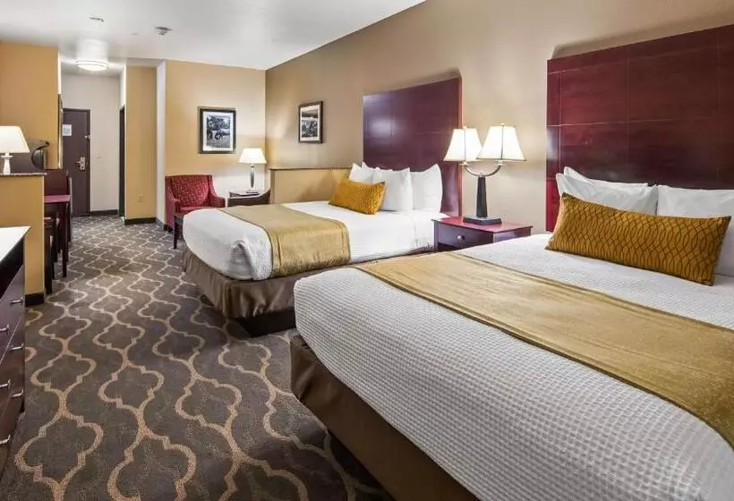 身障者適用クイーンサイズベッドルーム, Best Western Plus Burleson Inn & Suites