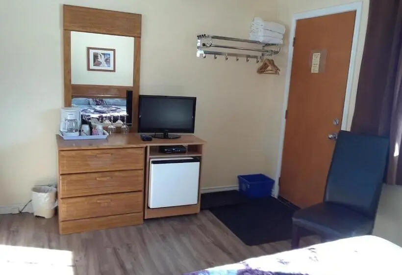 2ダブルベッドのスタンダードルーム, Mountain View Motel