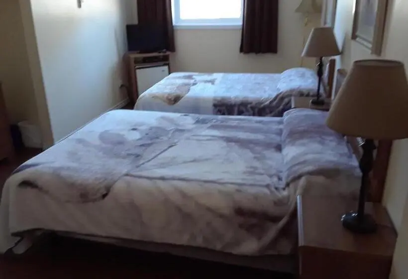 2ダブルベッドのスタンダードルーム, Mountain View Motel