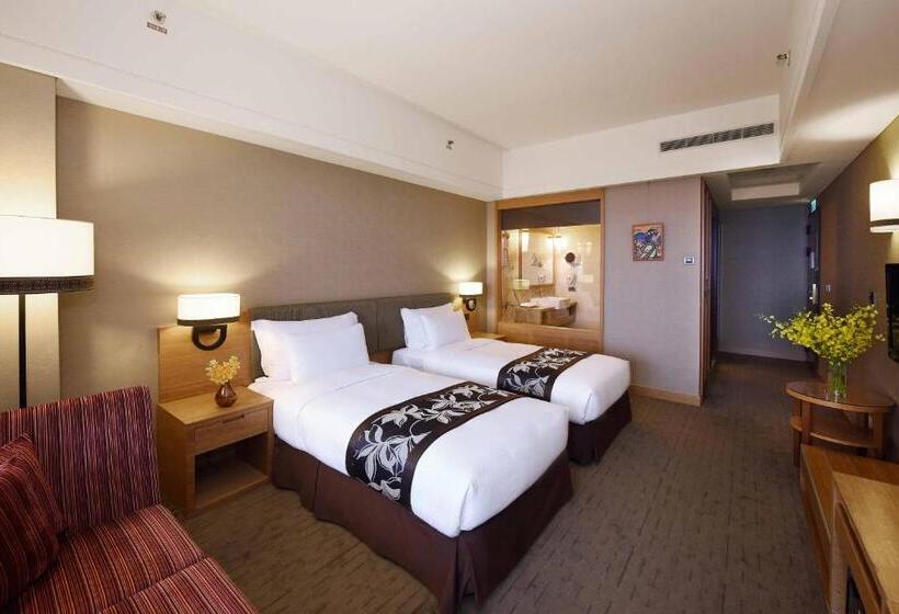 غرفة قياسية مطلّة علي البحر, Fullon Hotel Hualien