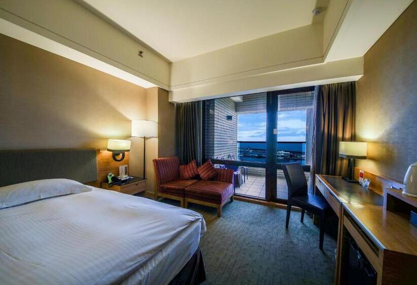 غرفة قياسية مطلّة علي البحر, Fullon Hotel Hualien
