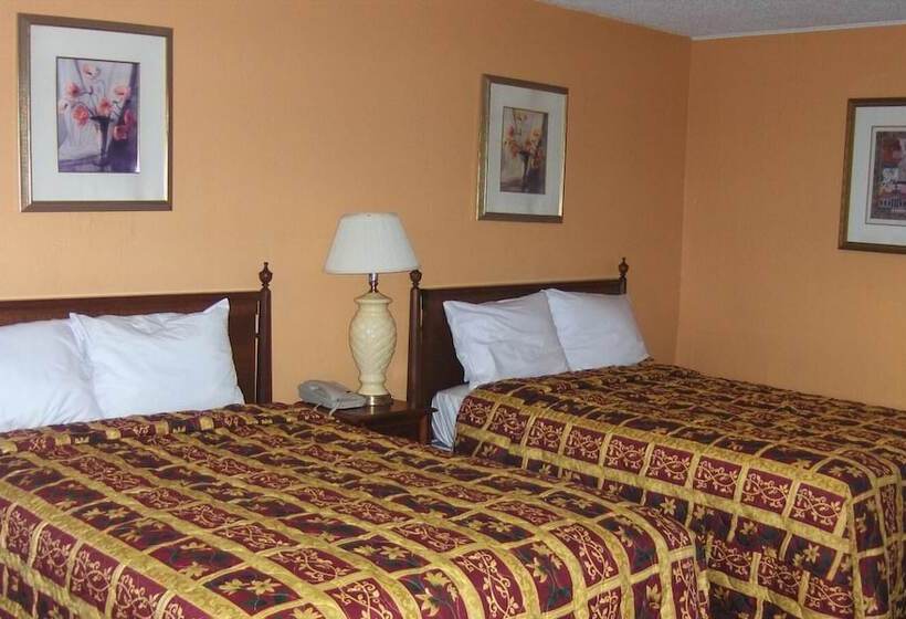 2ダブルベッドのスタンダードルーム, Parkway Inn Philadelphia Airport