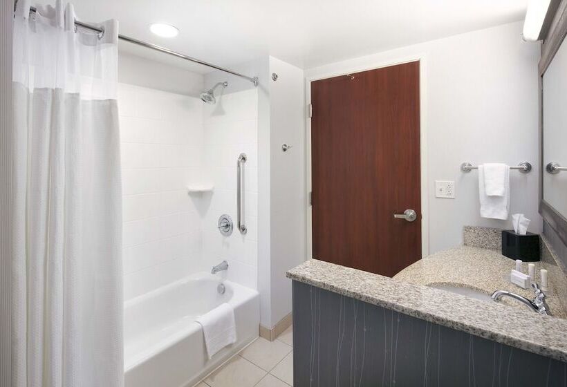 חדר סטנדרט מיטה זוגית, Courtyard Indianapolis Downtown