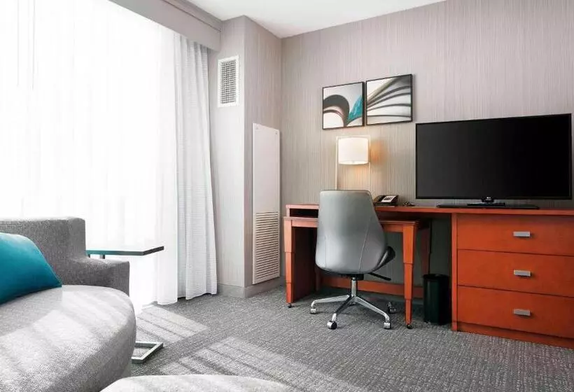 اتاق استاندارد با تخت بزرگ, Courtyard Indianapolis Downtown