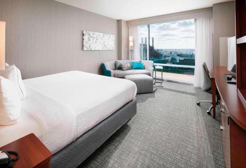 Standaardkamer met Tweepersoonsbed, Courtyard Indianapolis Downtown