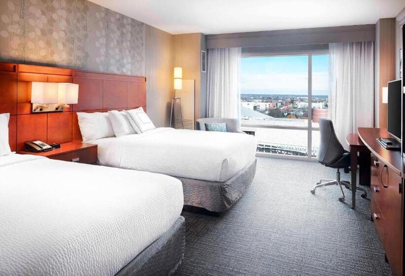 חדר סטנדרט עם נוף, Courtyard Indianapolis Downtown