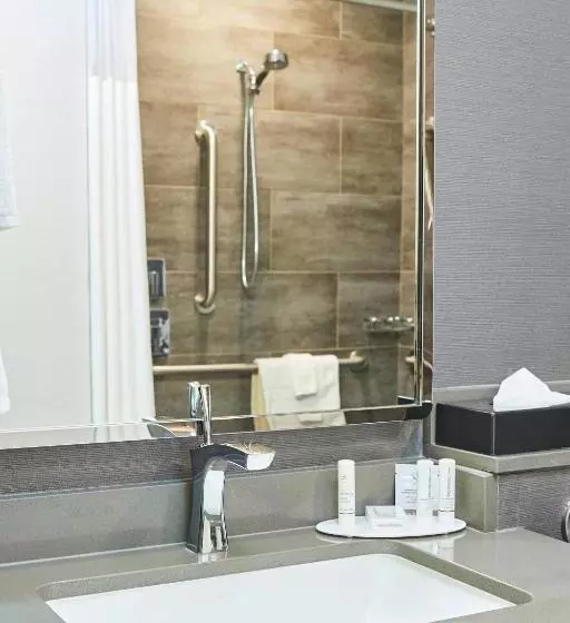اتاق استاندارد با تخت بزرگ, Courtyard Medford Airport
