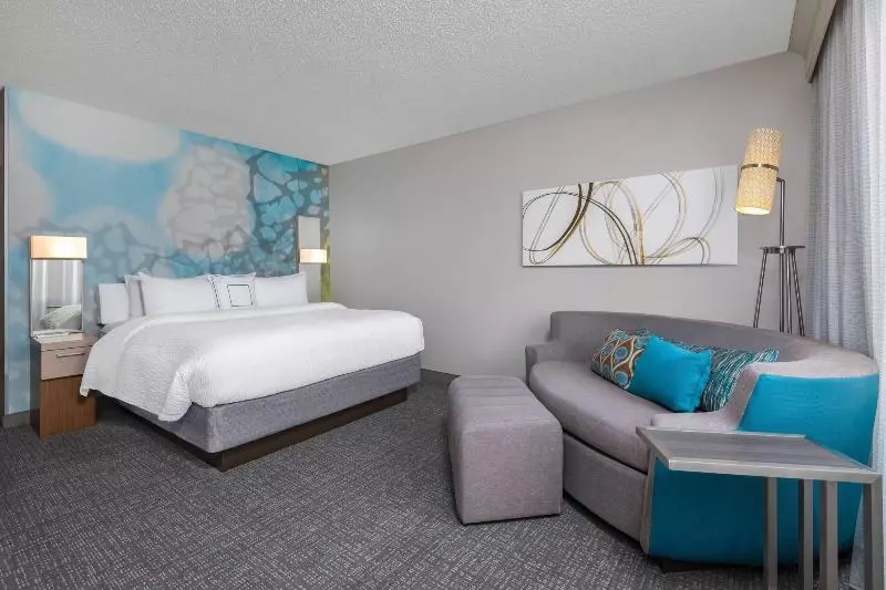 キングサイズベッドのスタンダードルーム, Courtyard By Marriott Reno