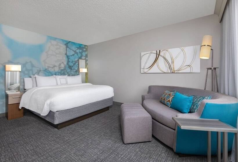 标准间带双人床, Courtyard By Marriott Reno