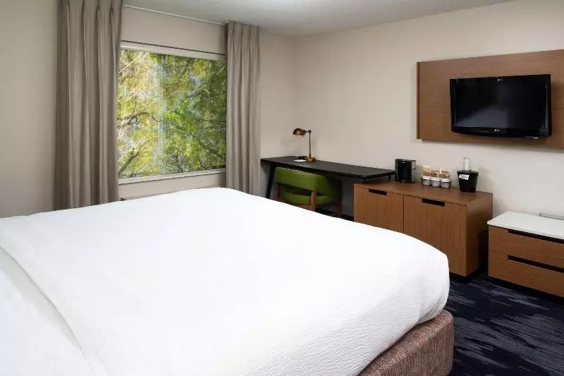 キングサイズベッドのスタンダードルーム, Fairfield Inn & Suites Greensboro Wendover