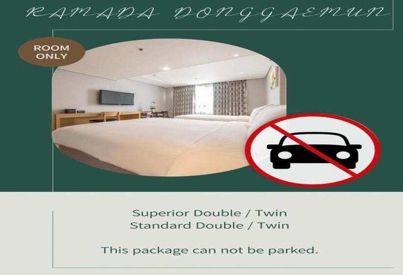 Pokój Standard Łóżko King Size, Ramada By Wyndham Seoul Dongdaemun