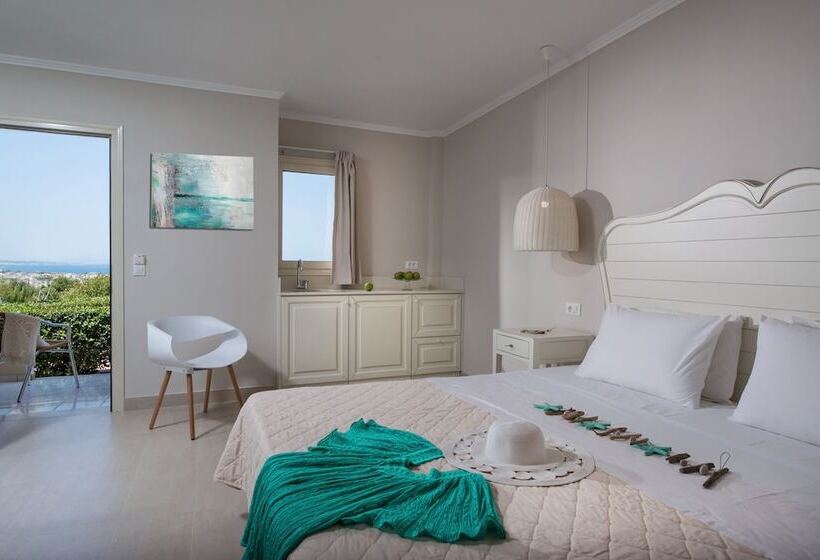 带海景的高档工作室, Notos Heights Hotel & Suites