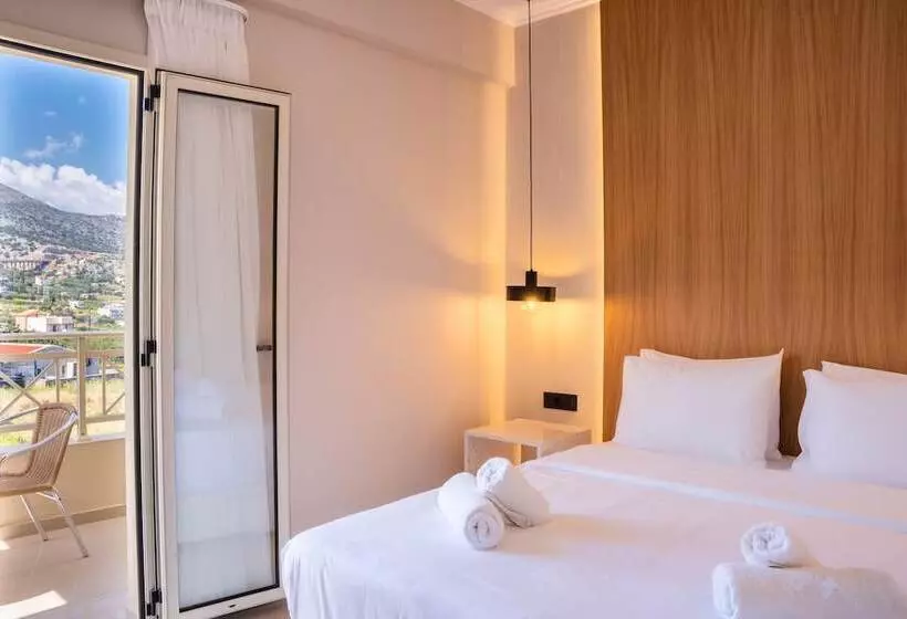آپارتمان 1 خوابه با چشمانداز جانبی دریا, Notos Heights Hotel & Suites