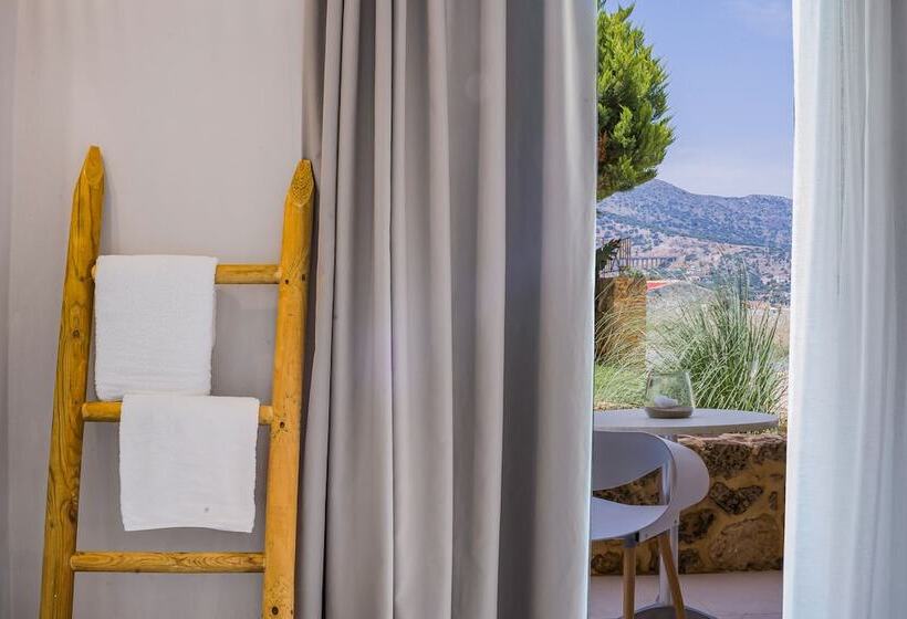 דירה בת חדר שינה 1 צדדית נוף לים, Notos Heights Hotel & Suites