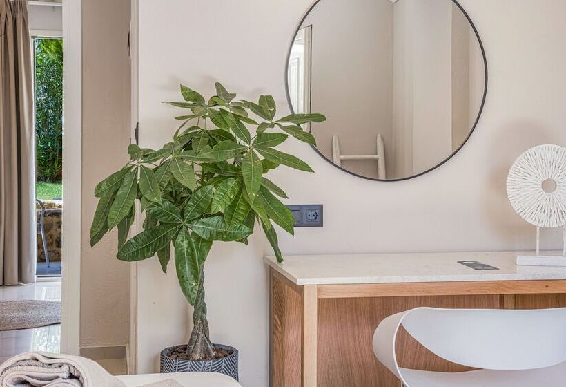 带1间卧室的公寓侧面带海景, Notos Heights Hotel & Suites