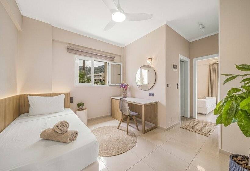 带1间卧室的公寓侧面带海景, Notos Heights Hotel & Suites