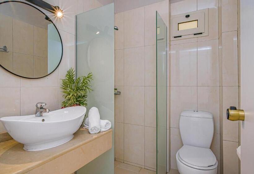 带1间卧室的公寓侧面带海景, Notos Heights Hotel & Suites