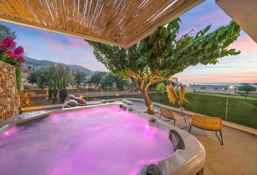 高级套房带海景, Notos Heights Hotel & Suites