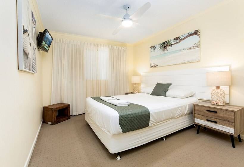 آپارتمان 2 خوابه با چشمانداز دریا, Marcoola Beach Resort