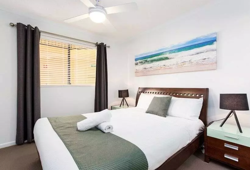 آپارتمان 2 خوابه با چشم‌انداز دریا, Marcoola Beach Resort