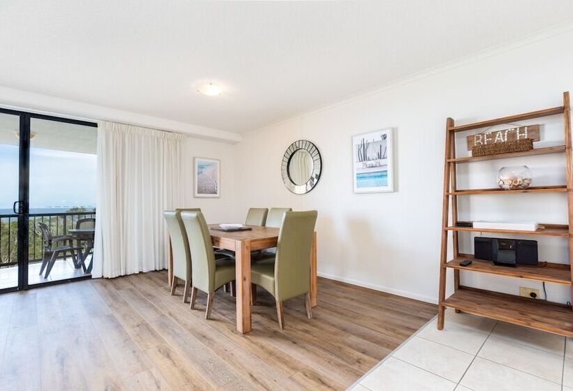 آپارتمان 2 خوابه با چشمانداز دریا, Marcoola Beach Resort