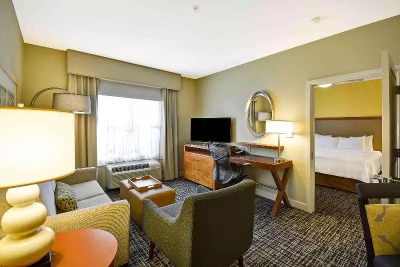 キングサイズベッドのスイートルーム, Homewood Suites By Hilton Dallasfrisco
