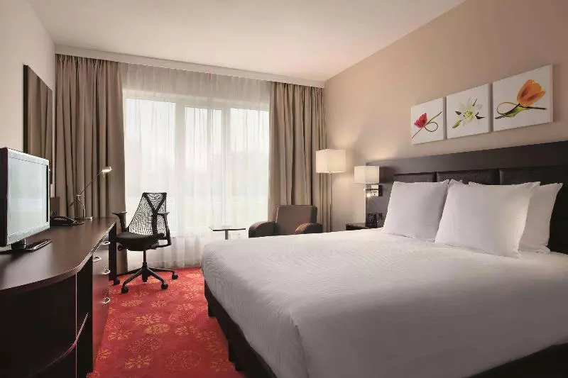 キングサイズベッドのスタンダードルーム, Hilton Garden Inn Leiden