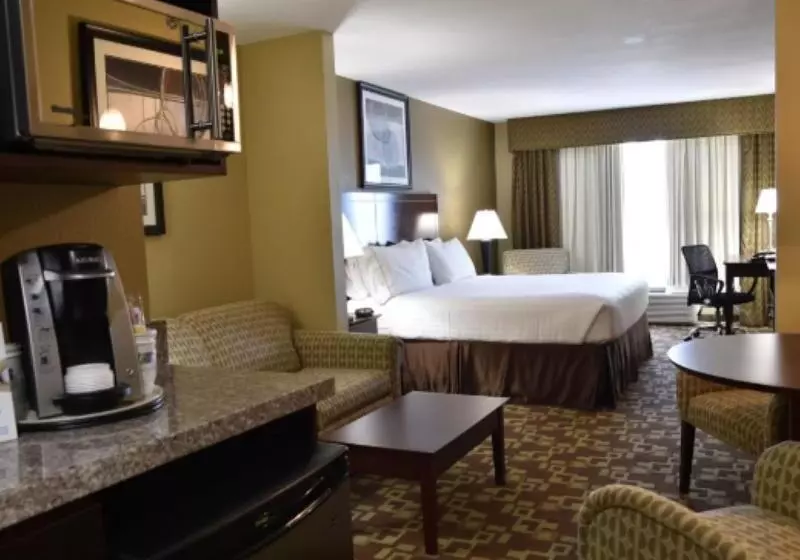 Sviitti King-vuode, Holiday Inn Express Hotel & Suites St. Charles, An Ihg