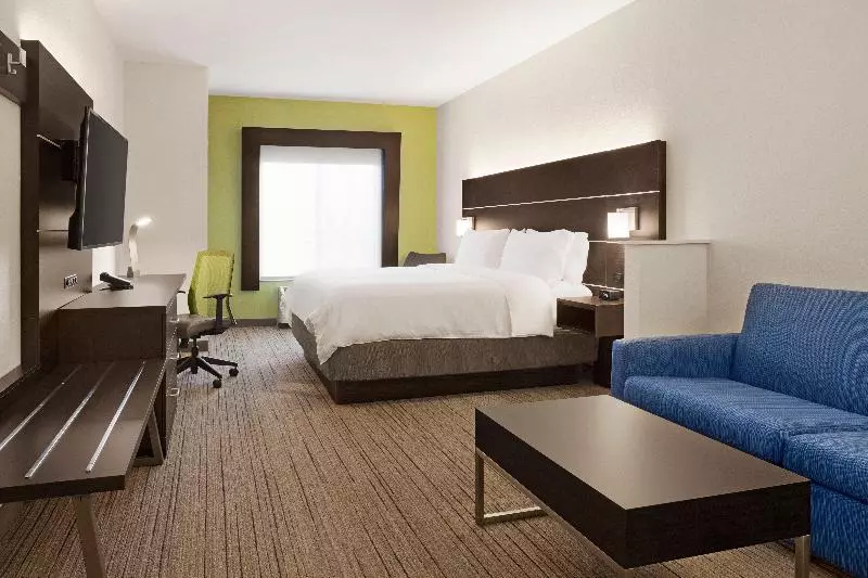 キングサイズベッドのスイートルーム, Holiday Inn Express Hotel & Suites Durant, An Ihg