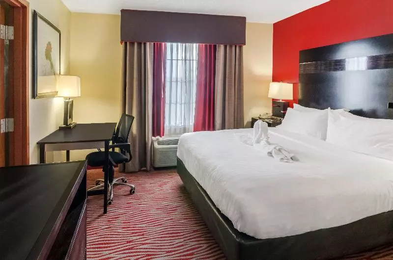 身障者適用キングサイズベッドルーム, Holiday Inn Express Hotel & Suites Vinita, An Ihg