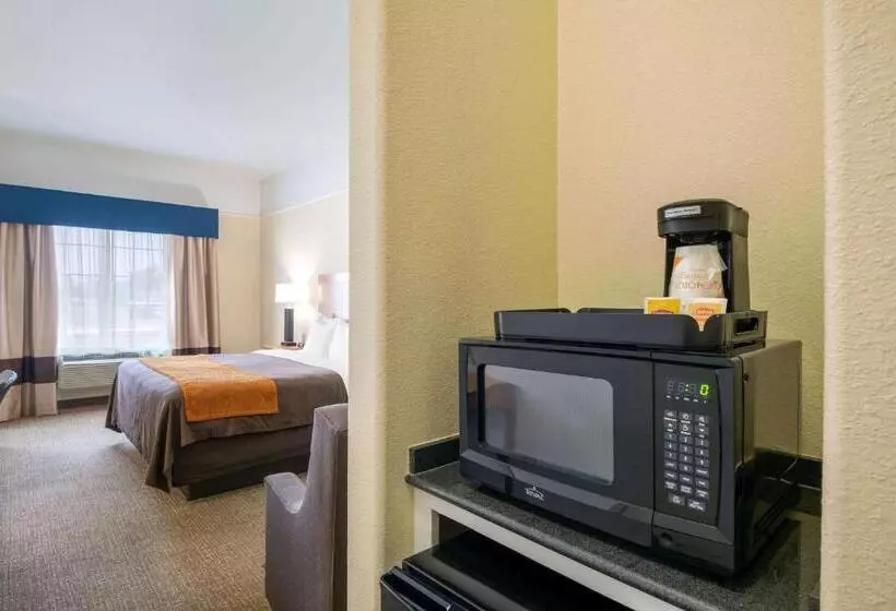 キングサイズベッドのスタンダードルーム, Comfort Inn & Suites, Odessa I 20