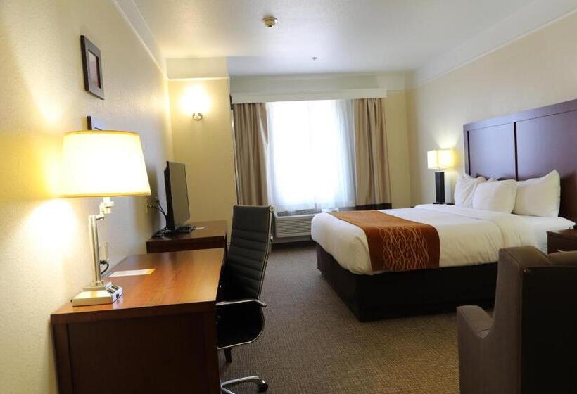 适合残疾人士使用的带超级大床的标准间, Comfort Inn & Suites, Odessa I 20