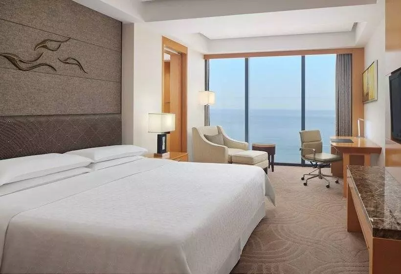オーシャンビューデラックスルーム, Sheraton Yantai Golden Beach Resort