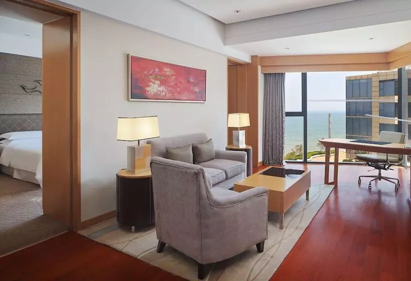 海の見えるプレミアムスイート, Sheraton Yantai Golden Beach Resort