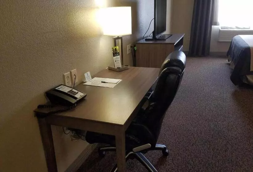 身障者適用クイーンサイズベッドルーム, Best Western El Quartelejo Inn & Suites