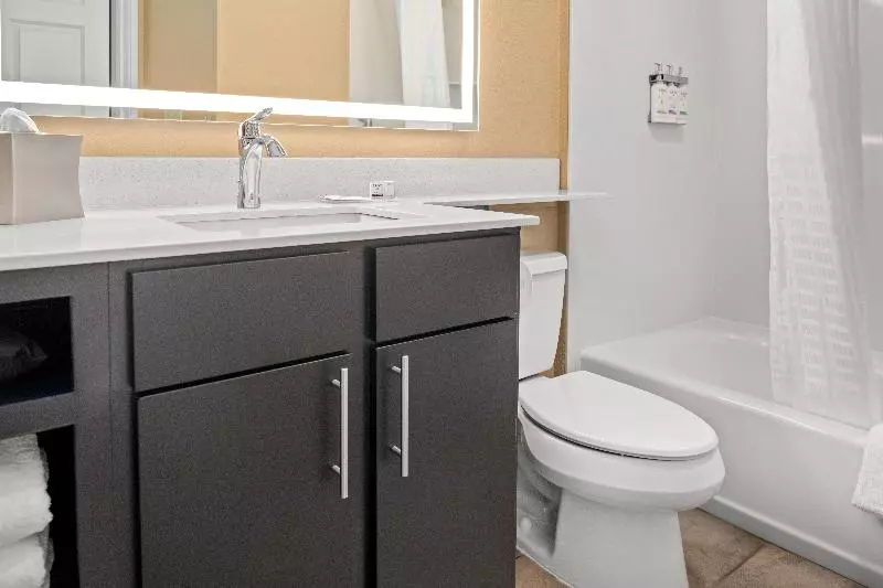 キングサイドベッドのスタンダードワンルーム, Candlewood Suites Turlock, An Ihg