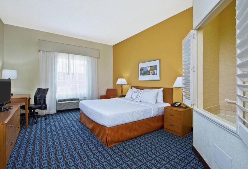 اتاق استاندارد با تخت بزرگ, Fairfield Inn & Suites By Marriott Chattanooga South East Ridge