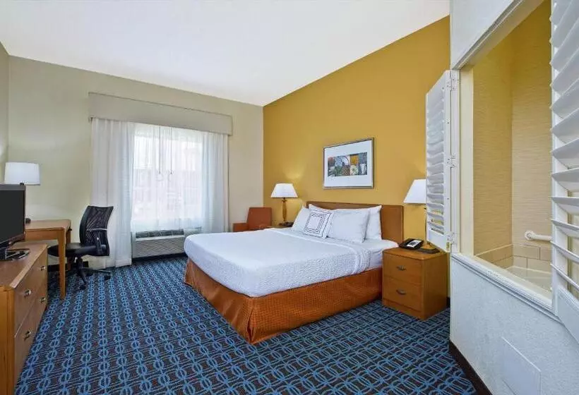 キングサイズベッドのスタンダードルーム, Fairfield Inn & Suites By Marriott Chattanooga South East Ridge