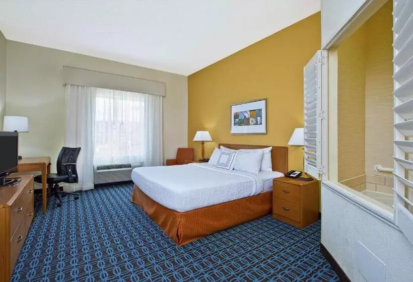 キングサイズベッドのスタンダードルーム, Fairfield Inn & Suites By Marriott Chattanooga South East Ridge