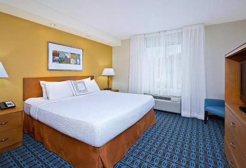 キングサイズベッドのスイートルーム, Fairfield Inn & Suites By Marriott Chattanooga South East Ridge