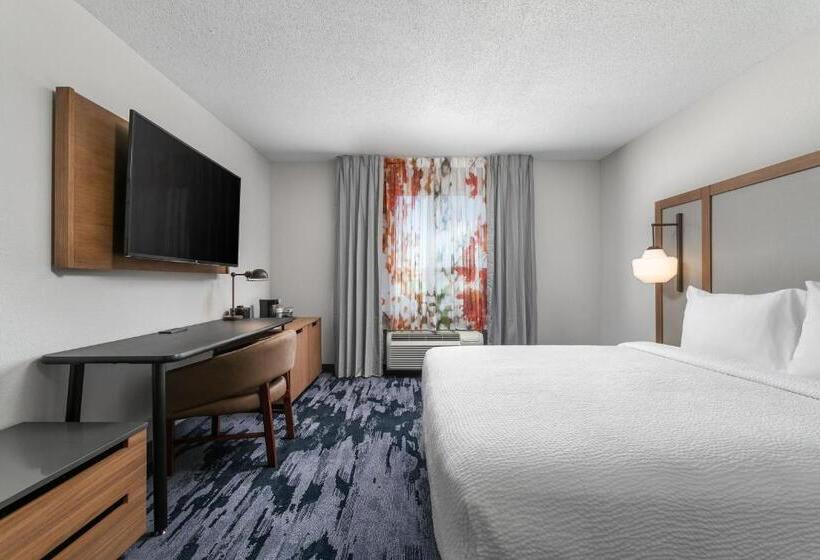 اتاق استاندارد با تخت بزرگ, Fairfield Inn & Suites By Marriott Chattanooga South East Ridge
