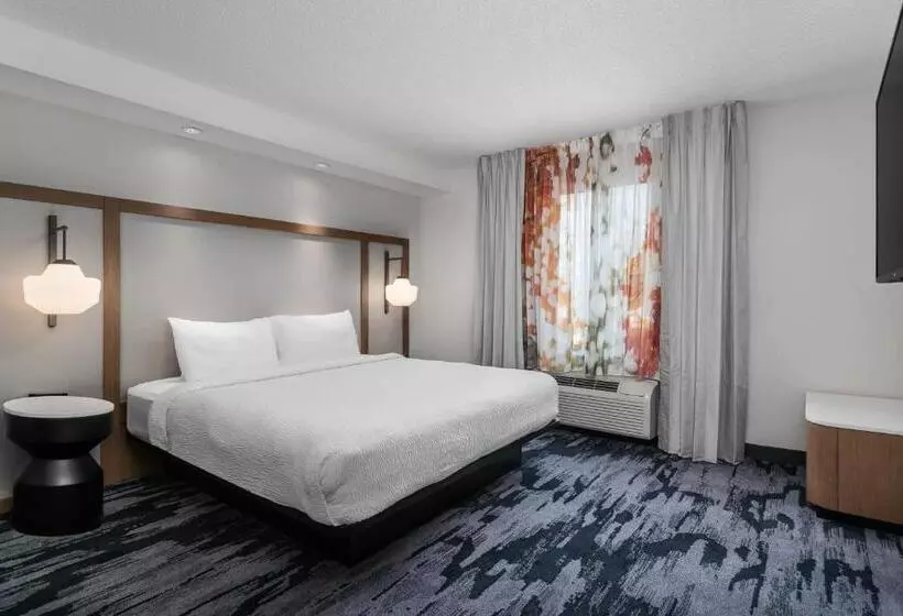 キングサイズベッドのスイートルーム, Fairfield Inn & Suites By Marriott Chattanooga South East Ridge