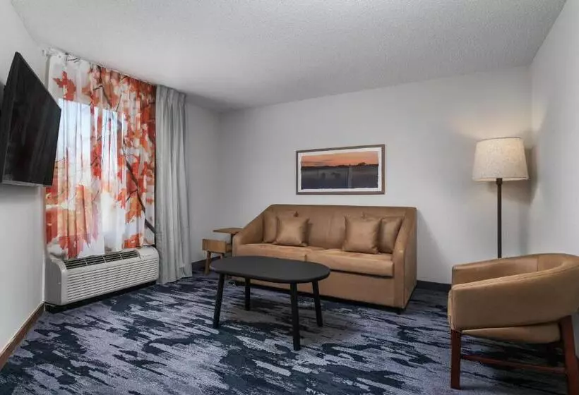 キングサイズベッドのスイートルーム, Fairfield Inn & Suites By Marriott Chattanooga South East Ridge