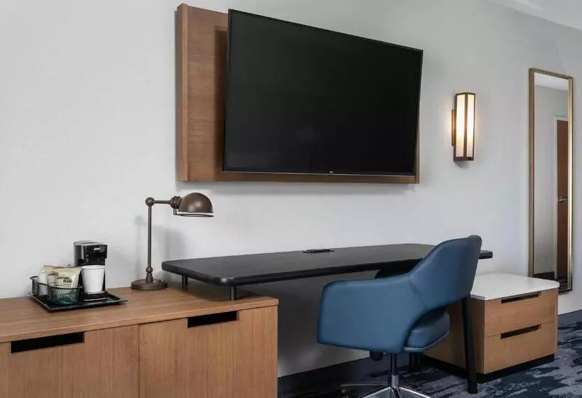 キングサイズベッドのスイートルーム, Fairfield Inn & Suites By Marriott Chattanooga South East Ridge