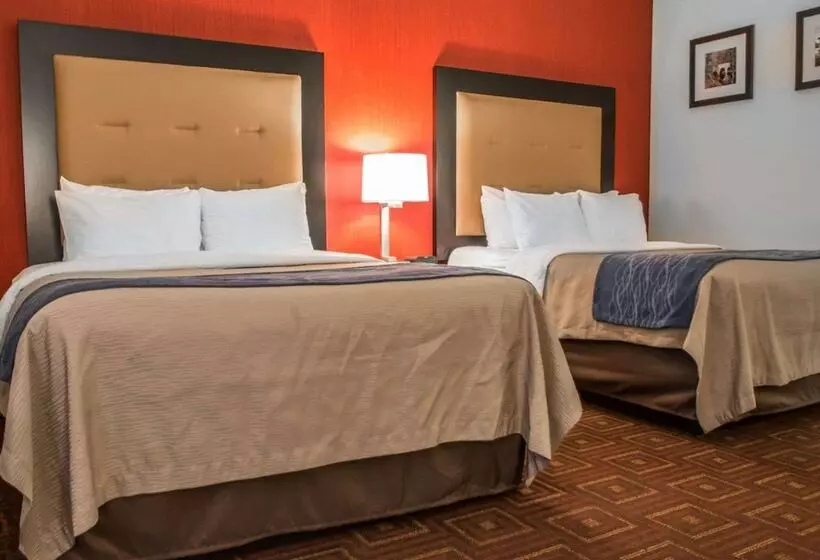 2ダブルベッドのスタンダードルーム, Quality Inn & Suites Nj State Capital Area