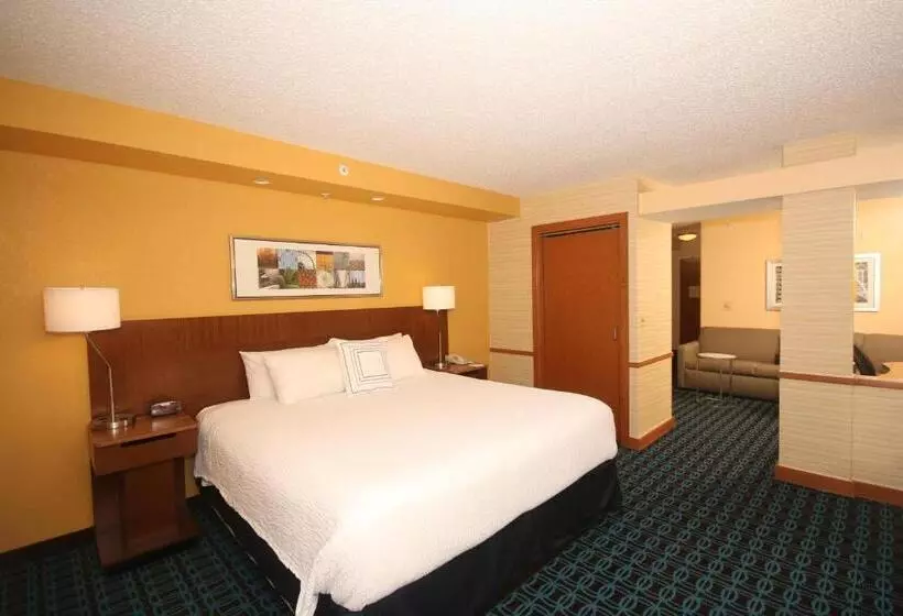 キングサイドベッドのスタンダードワンルーム, Fairfield Inn & Suites By Marriott Aiken