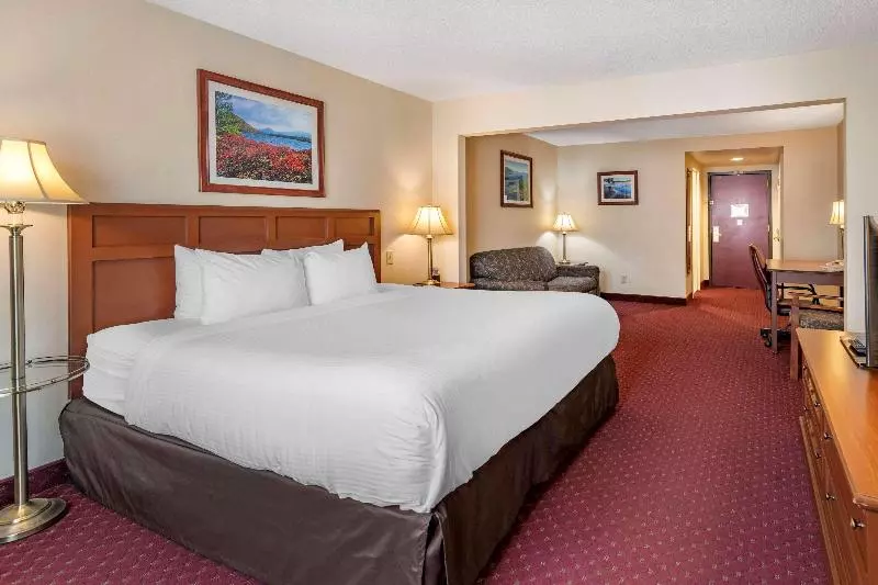 キングサイズベッドのスタンダードルーム, Comfort Inn & Suites Lake George